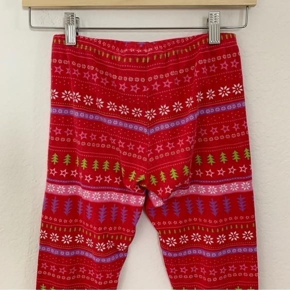 American Girl Christmas Pajama Pants Cotton Girls Size 7 Bottoms - Picture 7 of 8